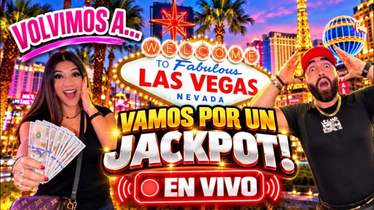 🔴EN VIVO VOLVIMOS A LAS VEGAS Y VAMOS POR UN JACKPOT!