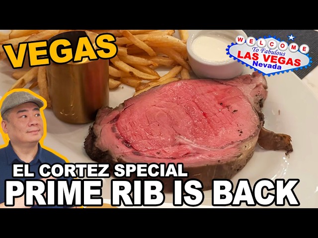 El Cortez Prime Rib Special is BACK!  Siegel’s 1941. Las Vegas