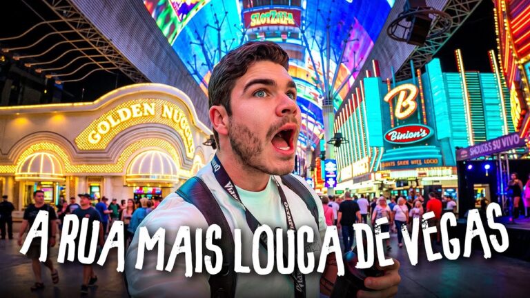 FIQUEI MALUCO COM ESSA RUA EM LAS VEGAS!