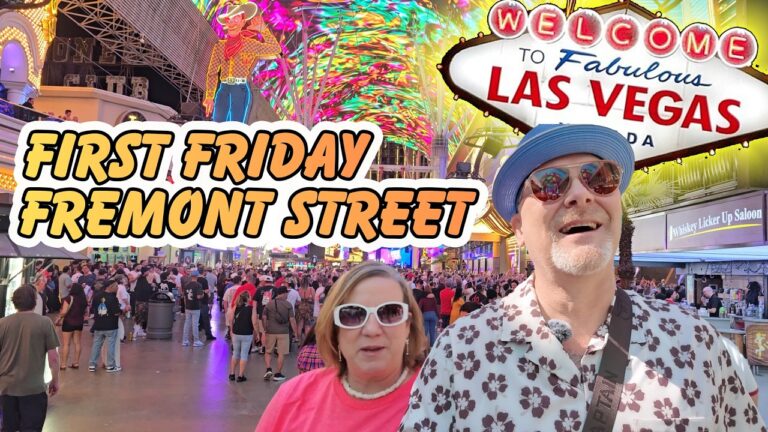 *FIRST FRIDAY* on Fremont Street Can Get *CRAZY*