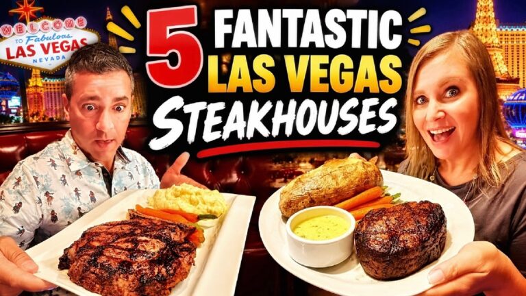FIVE Vegas Steak Houses You Should Try