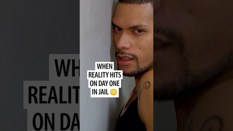 First Time in Jail Goes Horribly Wrong #Shorts #Jail #VegasJail #LasVegas #viral #firsttime
