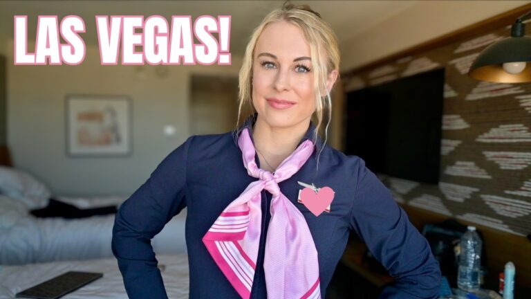 Flight Attendant Life | Las Vegas Layover, A Whimsical Trip!