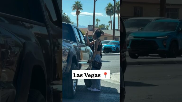 Girl crashing out in Las Vegas