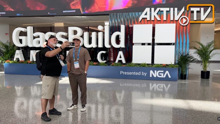 GlassBuild America 2026 • Las Vegas • USA: Glas, Fenster & die Zukunft des Bauens | AKTIV-TV