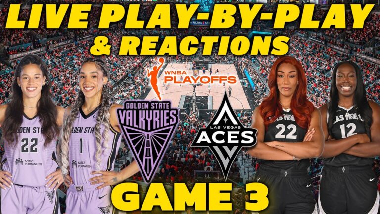 Golden State Valkyries vs Las Vegas Aces | Live Play-By-Play & Reactions