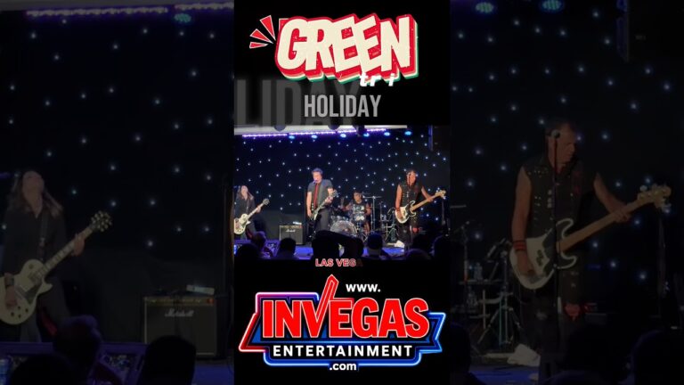 Green Day Tribute Rocks Las Vegas with “Holiday” | Live Performance 🔥