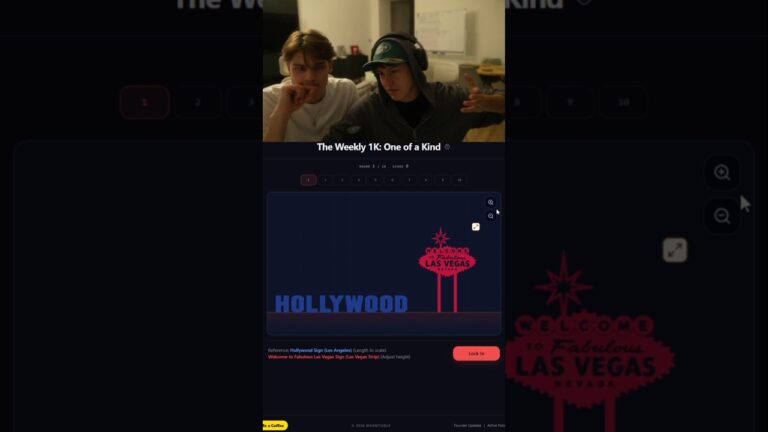 HOLLYWOOD vagy a LAS VEGAS tábla a nagyobb