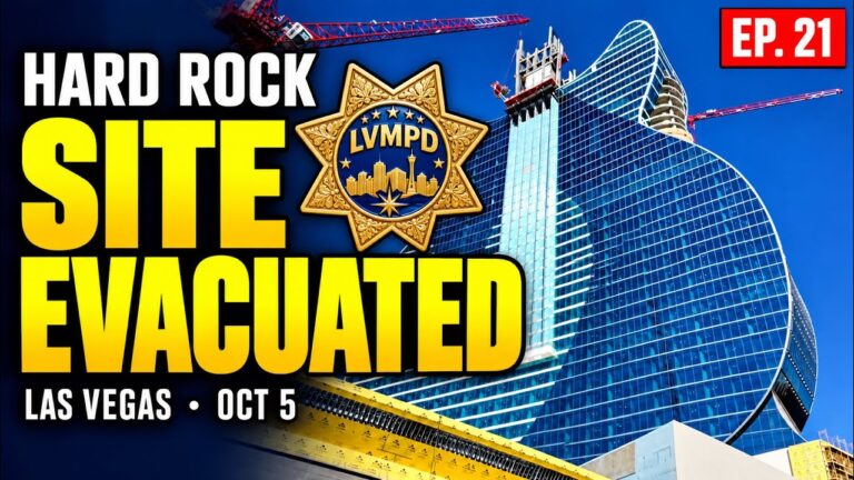 Hard Rock Las Vegas Site EVACUATED | We Went to See It | Ep. 21
