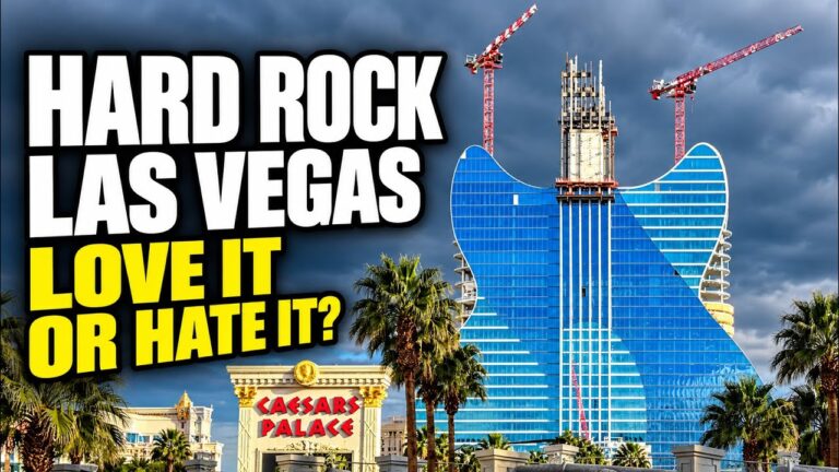 Hard Rock Las Vegas Update 🎸 Love It or Hate It? Guitar Tower Takes Shape