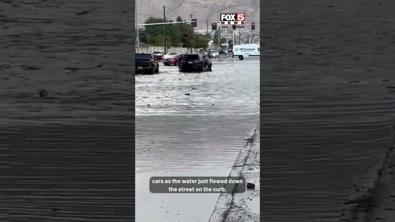 Heavy flooding hits Las Vegas valley on Friday