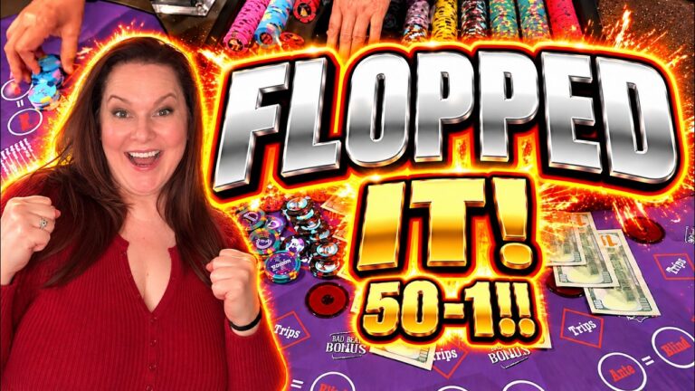 I FLOPPED IT!! ULTIMATE TEXAS HOLD ‘EM in LAS VEGAS! 💰💰 (UTH)
