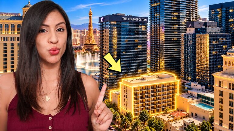 I Found a SECRET Hotel in the Middle of the LAS VEGAS STRIP