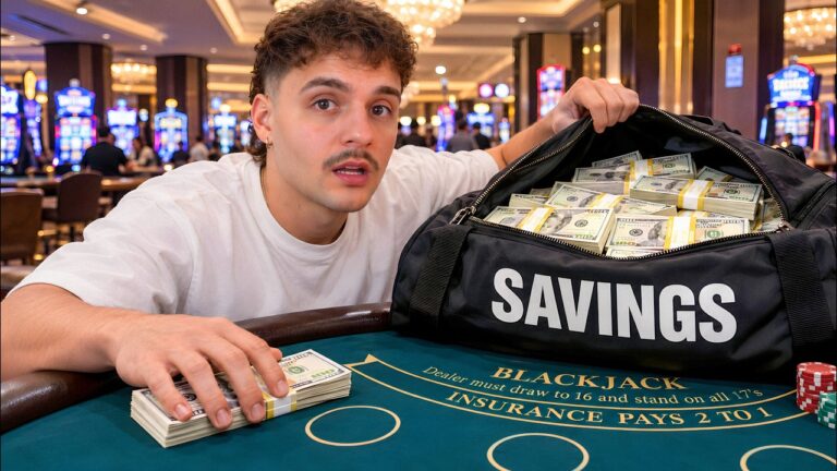 I Gambled My Life Savings In Las Vegas! (Ep 2)