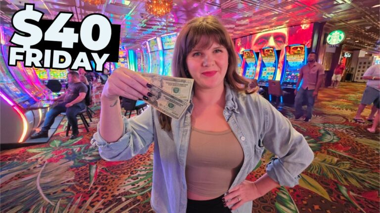 I Put $40 in 5 Brand New Slots at EL Cortez Las Vegas!