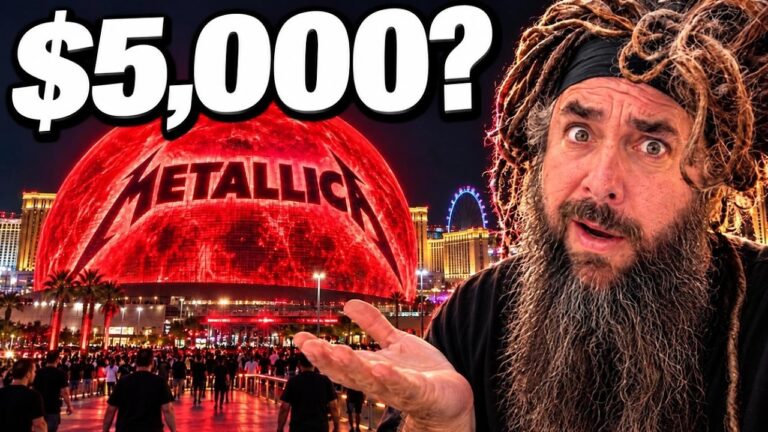 I Saw Metallica at the Las Vegas Sphere – Was It Worth It?