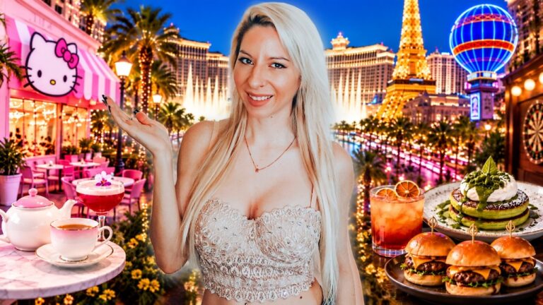 I Tried 3 VERY Different Vegas Experiences! Brunch, Tea & Darts