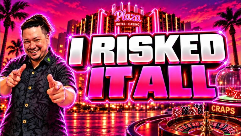 I Tried Turning $100 Into $500 at a Las Vegas Casino… It Got INSANE!