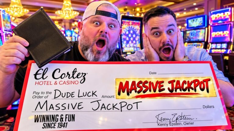 I WON a JACKPOT SO MASSIVE They Gave Me a Big Check in Vegas!!
