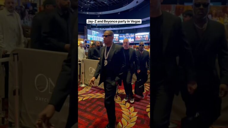JAY-Z AND BEYONCE PARTY IN LAS VEGAS
