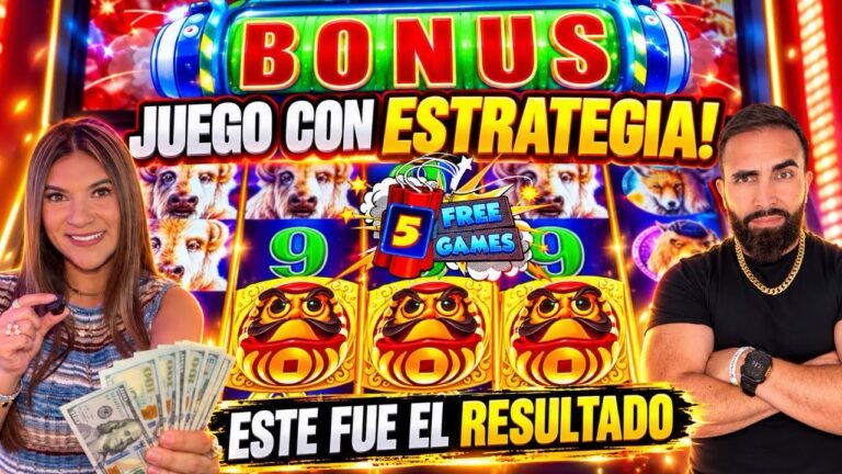 🤑 JUGANDO CON ESTRATEGIA EN LAS VEGAS! LOGRARÉ LLENAR EL TERMÓMETRO DEL BONUS?