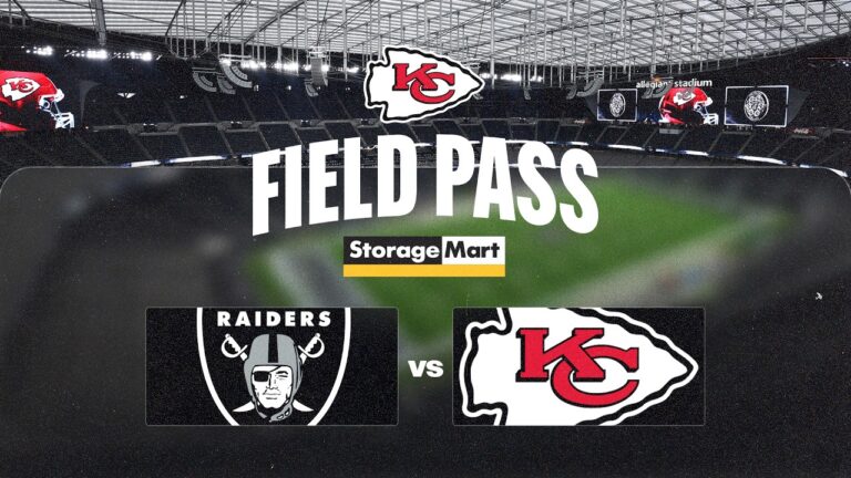 Kansas City Chiefs vs Las Vegas Raiders  – NFL Week 4 | Field Pass Pregame Show 🏈