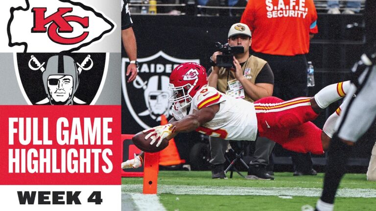 Kansas City Chiefs vs. Las Vegas Raiders Game Highlights | NFL 2026 Season – Week 4