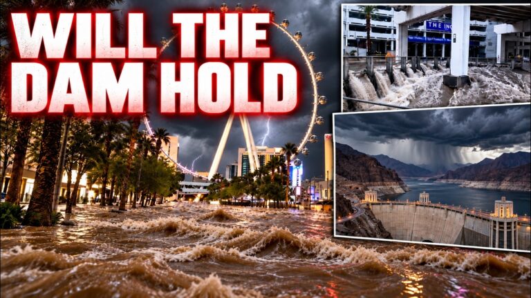 ❌LAS VEGAS FLOODED ❌ Strip Turns Into Raging River ❌Will HOOVER DAM HOLD ?