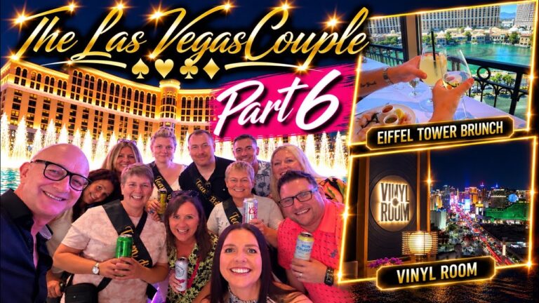 LAS VEGAS VLOG | SEPTEMBER 2026 | PART 6 | EIFFEL TOWER BRUNCH, CUTE FRIENDS AND VINYL ROOM VIEWS!