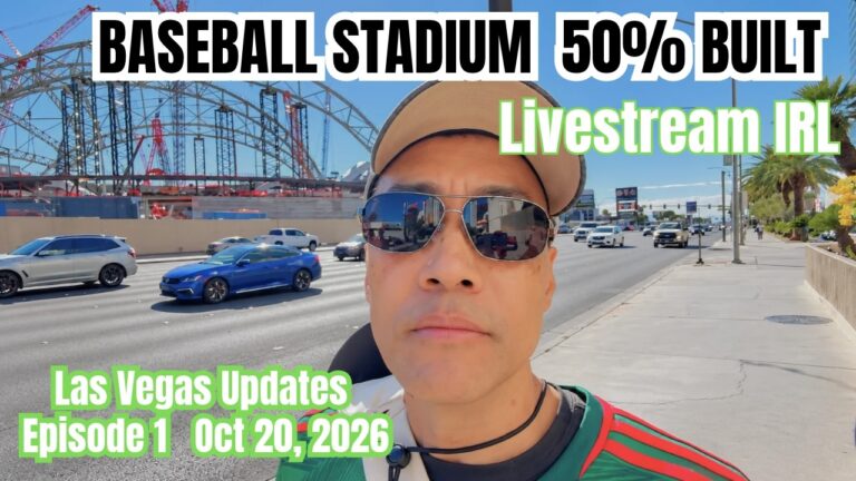 LIVE Las Vegas A’s Stadium and Vegas News Updates, Livestream IRL