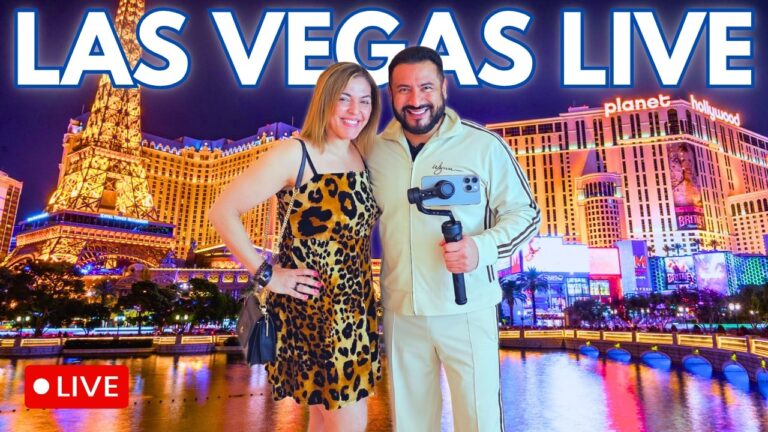 🔴LIVE: We OUTSIDE in VEGAS | Party People Everywhere | Exploring Casinos & Walking the Strip