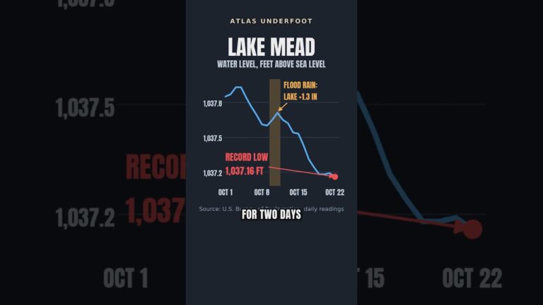 Lake Mead Water Level: Did the Las Vegas Flood Help?