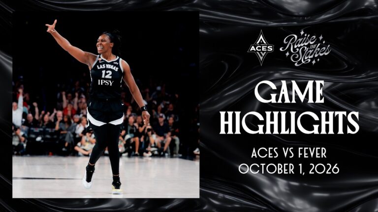 Las Vegas Aces vs Indiana Fever Highlights | 10.1.26