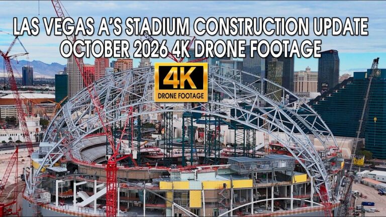 Las Vegas A’s Stadium Construction Update October 2026