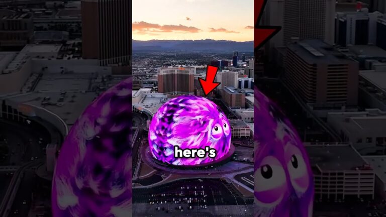 Las Vegas Built Something Dangerous #Giantball #LasVegas #Shorts #technology