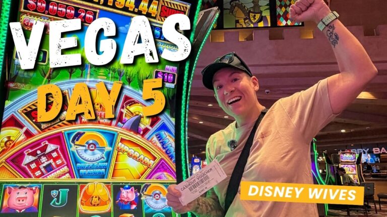 Las Vegas Day 5 Sept 2026 | Our Biggest Ever Slot Win | Excalibur| Luxor | Parry’s Pizza | MGM Grand