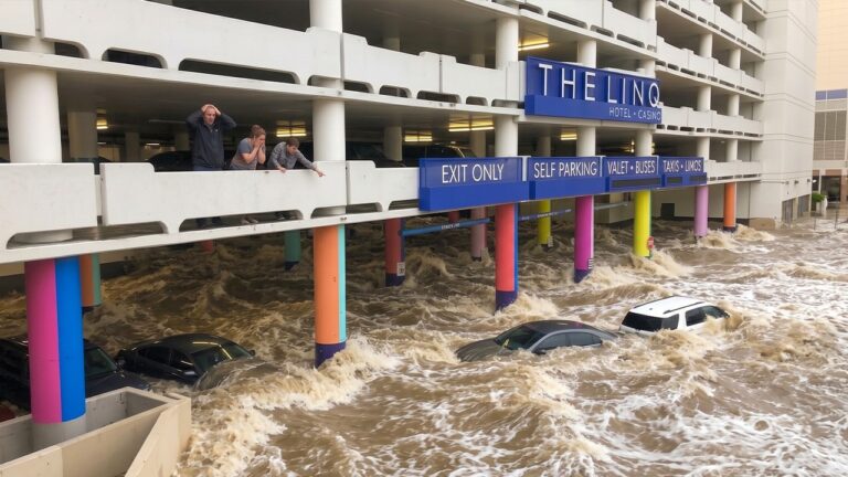 Las Vegas Flood Disaster! Flash Flooding Turns Streets Into Rivers, Shuts Down Roads