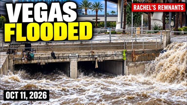 Las Vegas Flooding: Rachel’s Remnants Turn The LINQ Into a River
