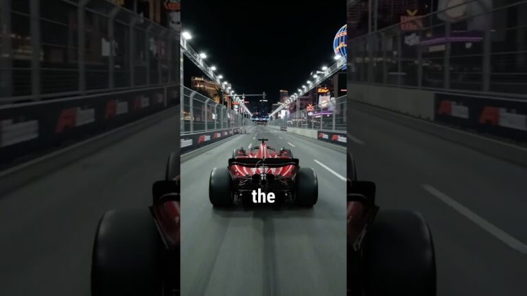 Las Vegas GP – Building and Disassembling an F1 Street Circuit