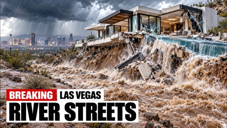Las Vegas Got 9 Months of Rain in One Morning — And the Desert Floor Wouldn’t Soak It Up