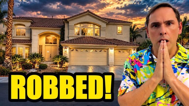 Las Vegas Homes For Sale – Robbed!