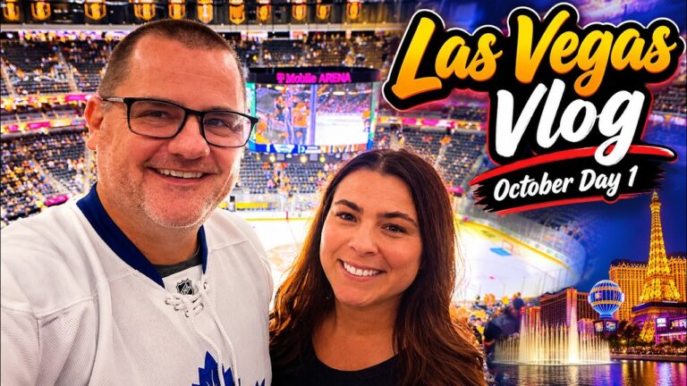 Las Vegas October Vlog | Quick Trip for a Hockey Game and Some BIG Wins!