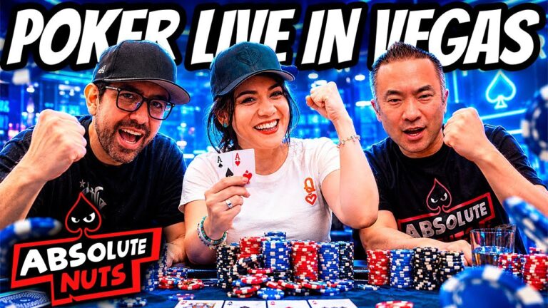 Las Vegas Poker Night: Crazy Bad Beats & Big Pots 🔥