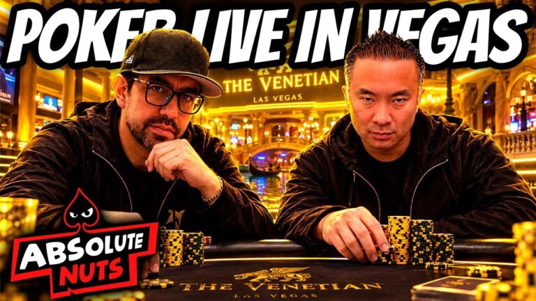 Las Vegas Poker Night: Crazy Bad Beats & Big Pots 🔥