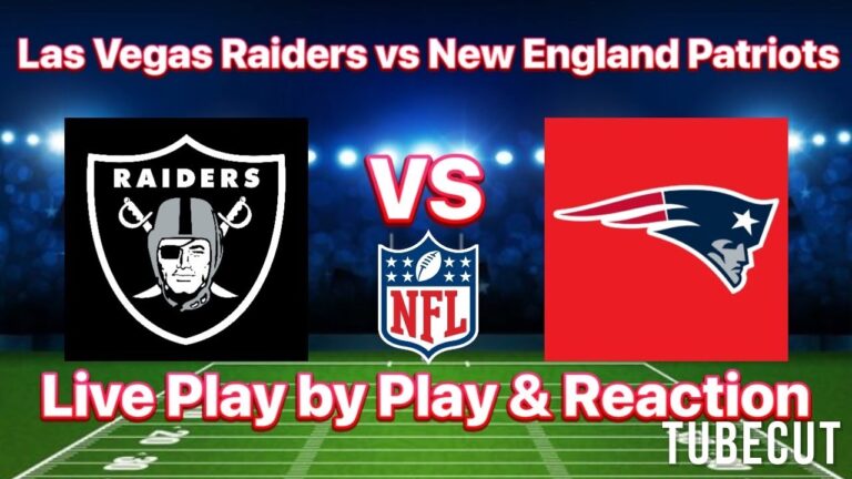 Las Vegas Raiders vs New England Patriots live play by play and reaction