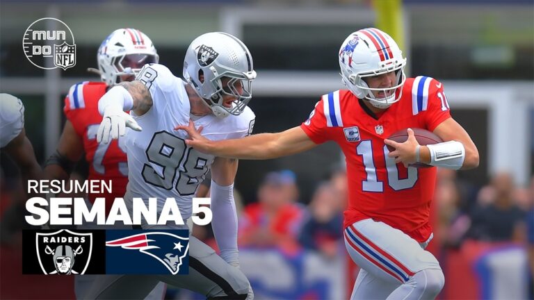 Las Vegas Raiders vs. New England Patriots | Semana 5 – Temporada NFL 2026 | Resumen en español