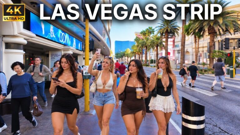 Las Vegas Strip Walking Tour | End of October | October 2026 [4K HDR]