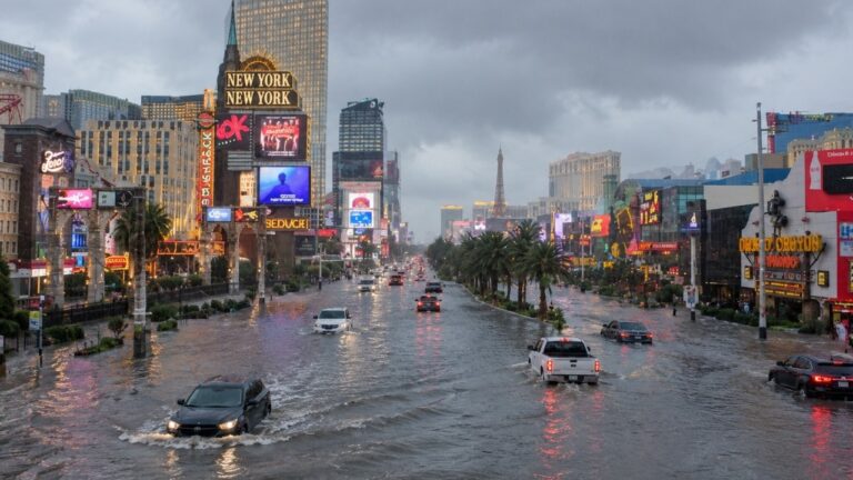 Las Vegas Underwater: The Flash Flood Nobody Was Prepared For
