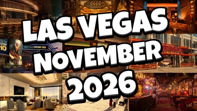 Las Vegas Will Never Be The Same! (November 2026 News Update)