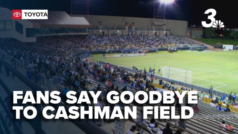 Las Vegas fans say goodbye to Cashman Field during final sporting event